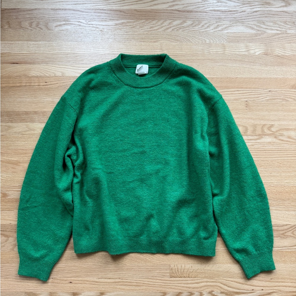 H&M Green Knit Pullover
